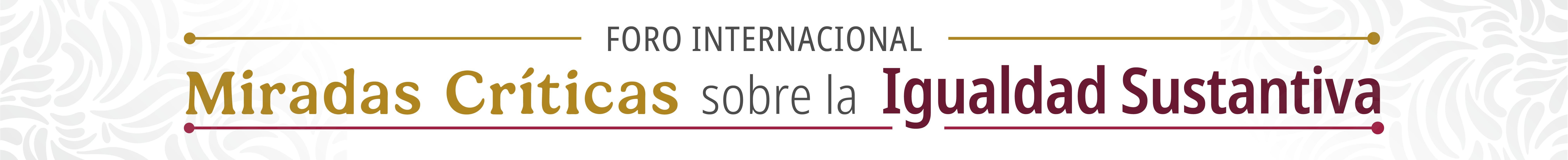 Igualdad Sustantiva