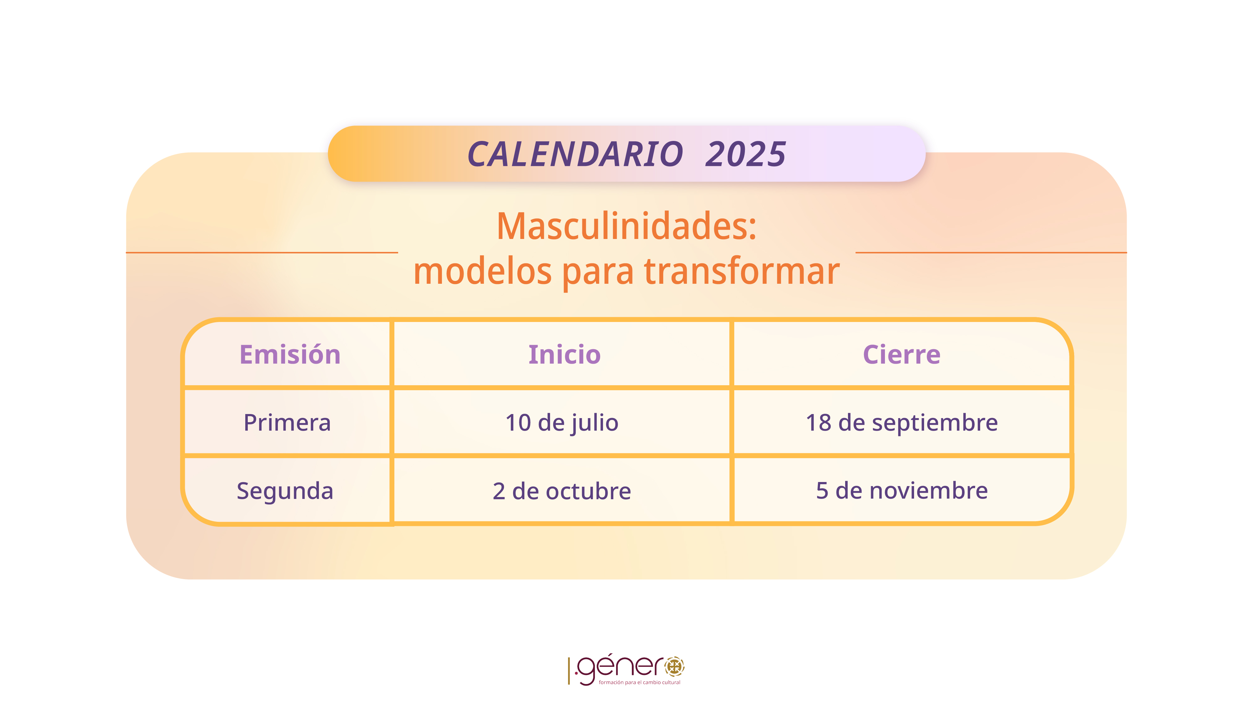 calendario 2025