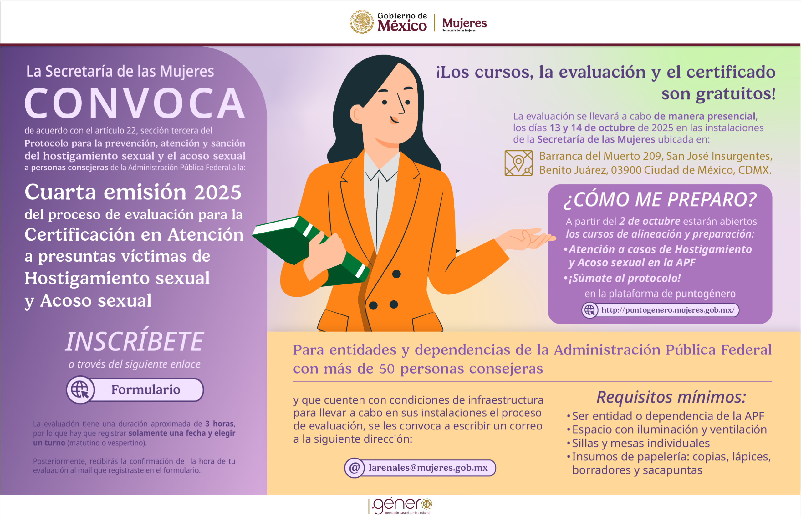 Convocatoria para Certificación