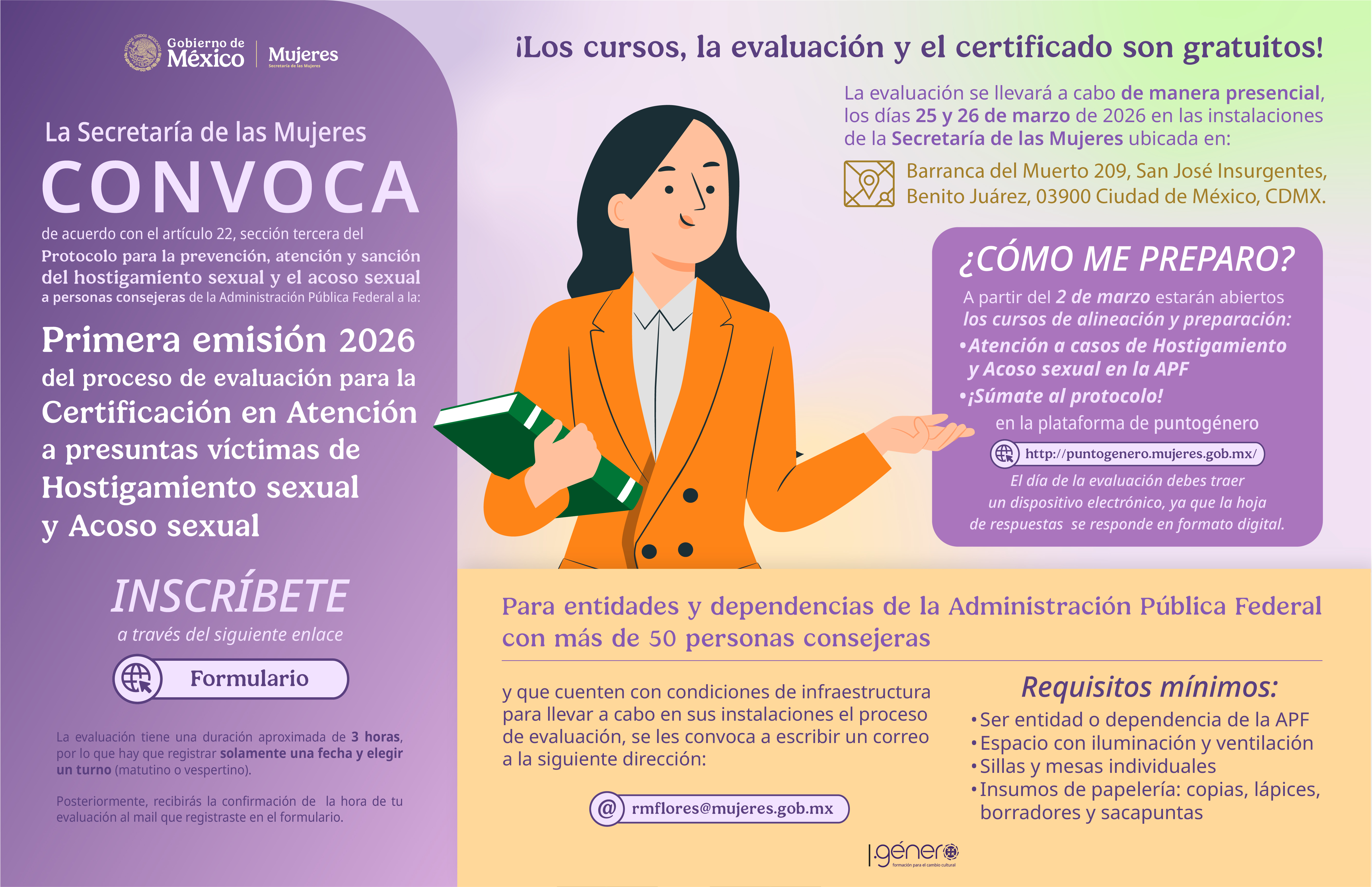 Convocatoria para Certificación